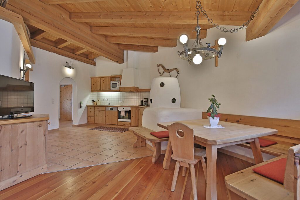Apartment Zirbenkraft - Wohnküche