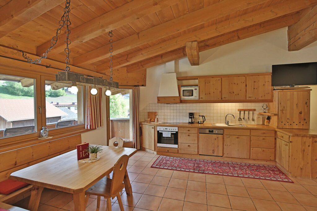 Apartment Zirbenruhe - Wohnküche